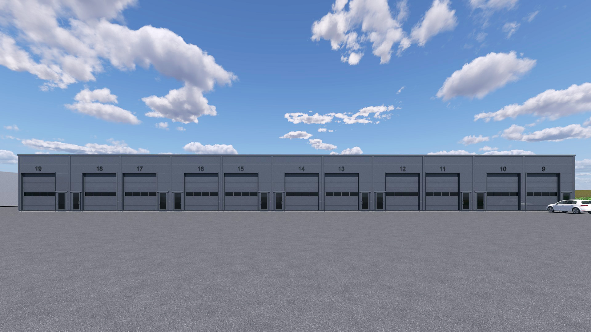 Hegdalveien 65D – bygningsfasade