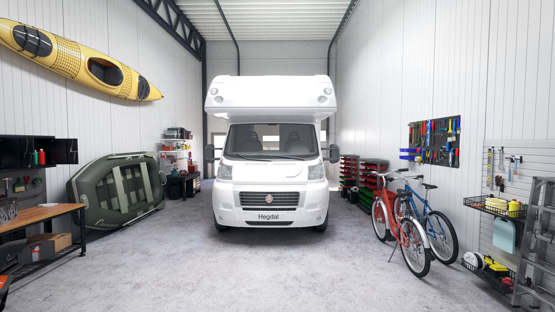 Område og omgivelser